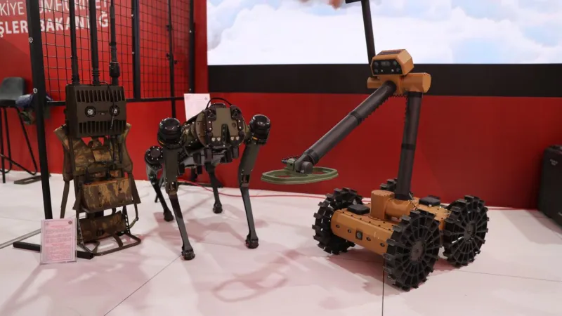 Jandarmanın yerli robotları TEKNOFEST Güneydoğu'da görücüye çıktı