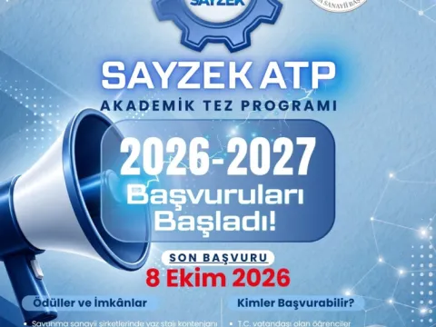 SAYZEK Akademik Tez Programı başvuruları başladı - fotoğraf 1