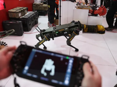 Jandarmanın yerli robotları TEKNOFEST Güneydoğu'da görücüye çıktı - fotoğraf 1