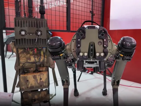 Jandarmanın yerli robotları TEKNOFEST Güneydoğu'da görücüye çıktı - fotoğraf 2