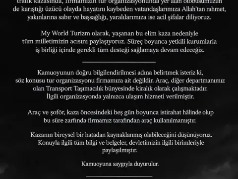 11 kişinin öldüğü kazada tur şirketinden şoke eden savunma! Suçu sürücüye attılar - fotoğraf 4