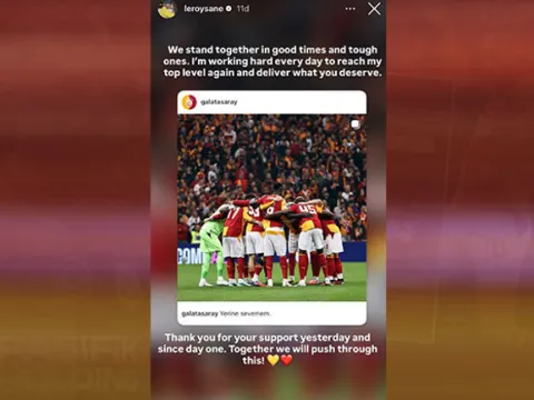Eleştirilerin hedefindeki Sane'den Galatasaray taraftarına mesaj! - fotoğraf 5