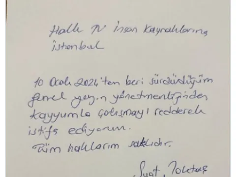 Son dakika...Halk TV Genel Yayın Yönetmeni Suat Toktaş istifa etti - fotoğraf 1