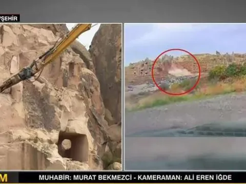 Çalışmalar sadece CNN TÜRK'te: 3 kişinin öldüğü peribacası tamamen yıkılıyor - fotoğraf 3