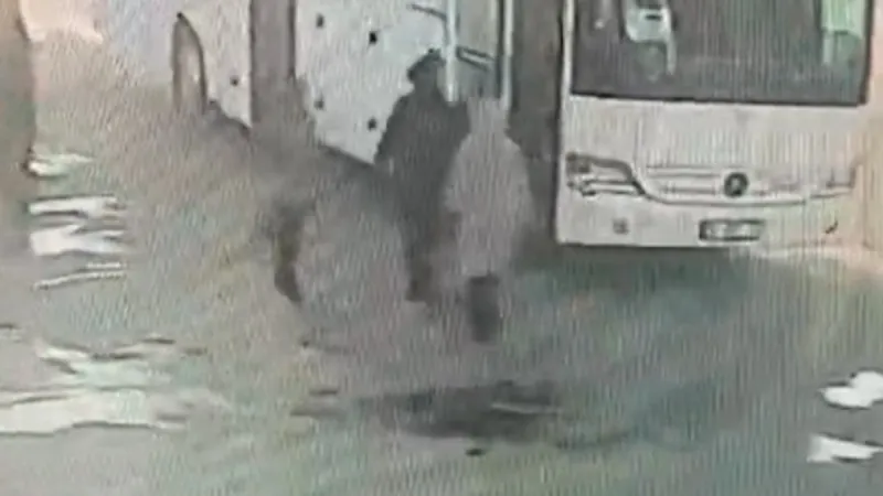 11 can kaybının olduğu faciada otobüsün mola görüntüleri ortaya çıktı