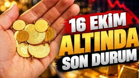 16 EKİM ALTIN FİYATLARI GÜNCEL | Gram, Çeyrek, Cumhuriyet Altını Bugün Ne Kadar? Kapalıçarşı Altın Fiyatları Son Durum