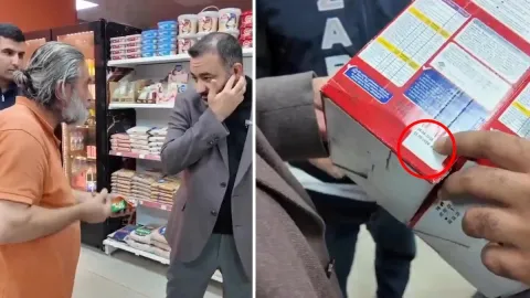 20 ürününden 19’unun tarihi geçmiş çıkan market sahibinden skandal savunma