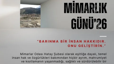 2026 TEMASI: BARINMA İNSAN HAKKIDIR