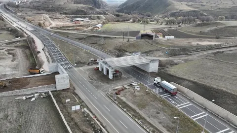 29 kilometre uzunluğundaki yol tamamlandı: 45 dakikalık yol 24 dakikaya düştü