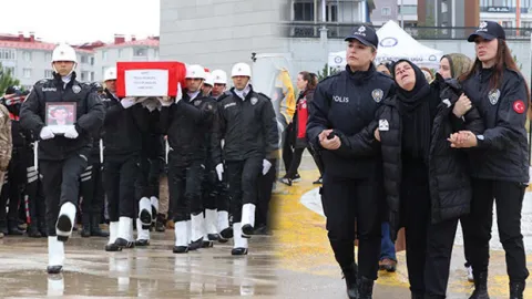 3 aracın karıştığı kazada şehit olmuştu: Polis memurunun cenazesi Ankara'ya uğurlandı