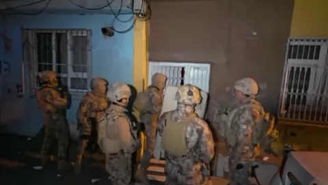 30 ilde Daltonlar suç örgütüne operasyon: 85 şüpheli gözaltına alındı
