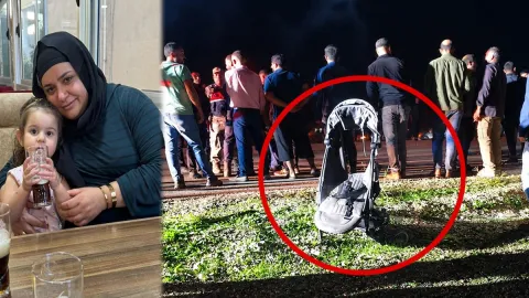 36 yaşındaki Ayşe ve kızı Meryem'den geriye bu acı fotoğraf kaldı