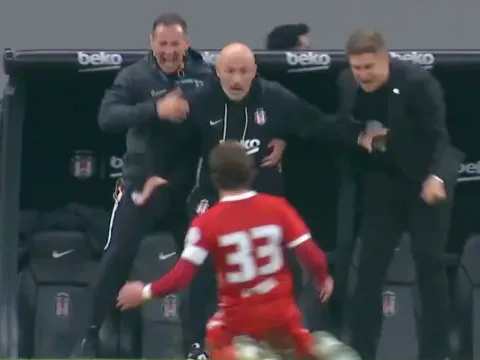Italiano ve Rıdvan Yılmaz'ın gol sevinci olay oldu! Beşiktaş maçına damga vuran anlar - fotoğraf 2