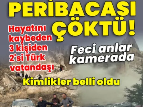 Peribacaları gazeteci çifte mezar oldu - fotoğraf 2
