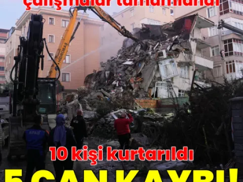 Maltepe'de çöken binada 5 kişi hayatını kaybetti - fotoğraf 2