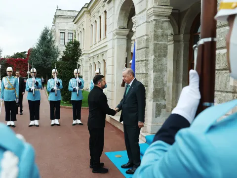 Erdoğan Zelenskiy ile bir araya geldi - fotoğraf 1