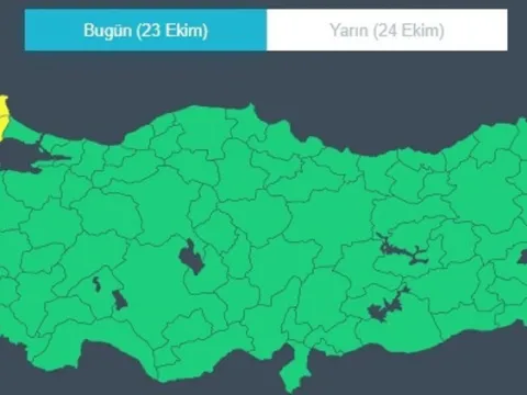 Kuvvetli yağış etkili olacak: Meteoroloji uyardı! 3 ilde sarı alarm | O bölgelerde yaşayanlar dışarı çıkarken dikkat - fotoğraf 3
