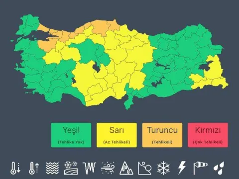 36 il için meteorolojik uyarı - fotoğraf 2