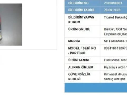 Bakanlık bir spor ürününün satışını yasakladı: Piyasadan toplatılıyor - fotoğraf 1