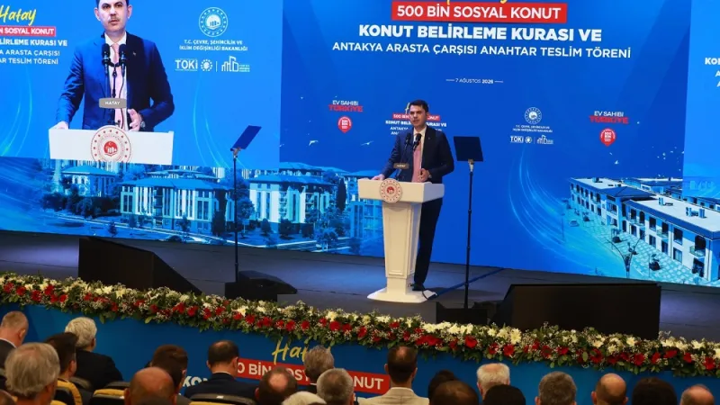 “500 BİN SOSYAL KONUT PROJESİ”NDE HATAY'DA YENİ ADIM