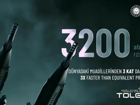 Dakikada 3 bin 200 atım! MKE TOLGA sahada - fotoğraf 2