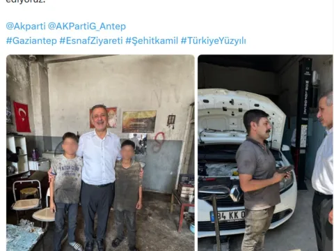 AKP'li vekilin çocuk işçilerle çektirdiği fotoğraf tepki çekti - fotoğraf 2