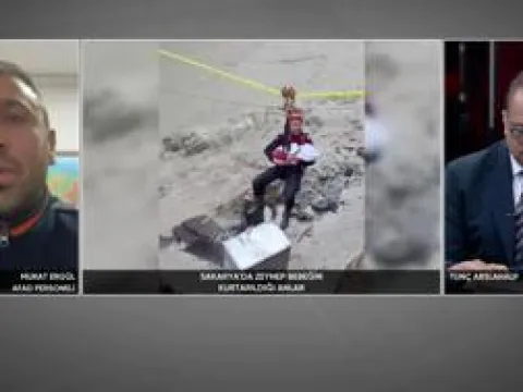 Selde mahsur kalan 8 aylık Zeynep bebek uyurken kurtarıldı! AFAD Personeli Ergül CNN TÜRK’te - fotoğraf 2