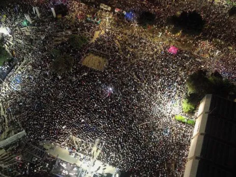 İsrail'de hükümet karşıtı protesto - fotoğraf 2