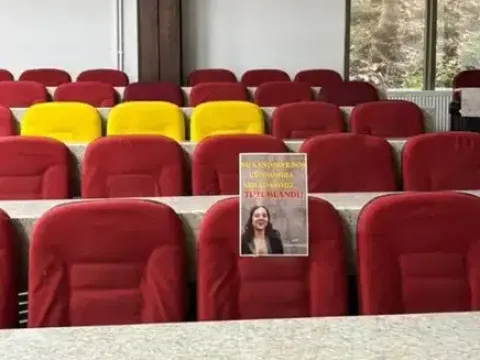 Nevin ve Nehir tutuklandı, aynı pankartı üniversiteye astılar - fotoğraf 2