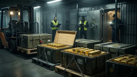 86 ton altın ülke değiştirdi: Servetin yeni adresi belli oldu