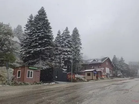 Uludağ'da kar yağışı başladı - fotoğraf 4