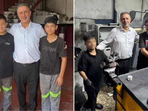 AKP'li vekilin çocuk işçilerle çektirdiği fotoğraf tepki çekti - fotoğraf 1