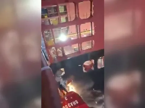 Almanya'da korkutan gemi kazası - fotoğraf 1