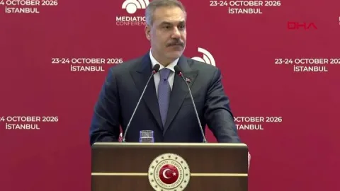 9. İstanbul Arabuluculuk Konferansı I Dışişleri Bakanı Hakan Fidan: “Libya’da kalıcı çözüme yakınız”
