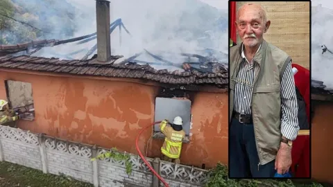 90 yaşında evinde çıkan yangında öldü
