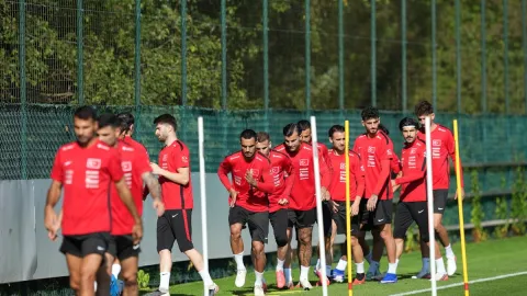 A Milli Takım İtalya maçının hazırlıklarını tamamladı