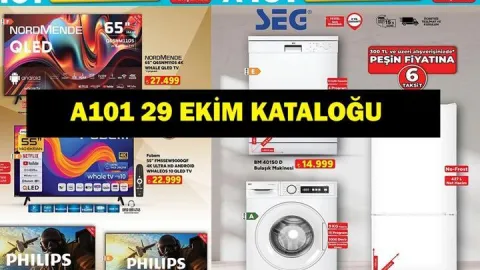 A101 29 EKİM 2026 AKTÜEL KATALOĞU YAYINLANDI: A101'de Gelecek Hafta Neler İndirimde? 29 Ekim A101 Aktüel Ürünler Kataloğu
