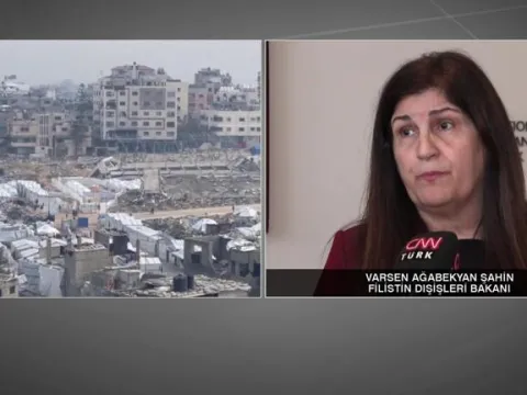 Filistin Dışişleri Bakanı Varsen Ağabekyan Şahin CNN TÜRK'te: "Türkiye onlarca yıldır yanımızda" - fotoğraf 3