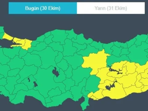 Balkanlardan gelen soğuk hava etkisini sürdürüyor: Kuvvetli sağanak yağış uyarısı! İstanbul dahil birçok ilde sarı alarm | Ani sel, rüzgar ve heyelan riski - fotoğraf 4