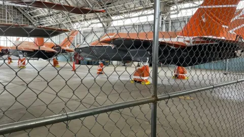 ABD hangarlarındaki Türk F-35’leri ilk kez görüntülendi