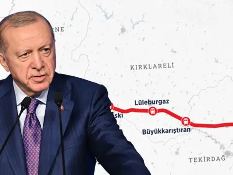 Çerkezköy-Kapıkule Hızlı Tren Hattı açılıyor | Erdoğan: Yolculuk süresi 1 saat 30 dakikaya düşecek - fotoğraf 1