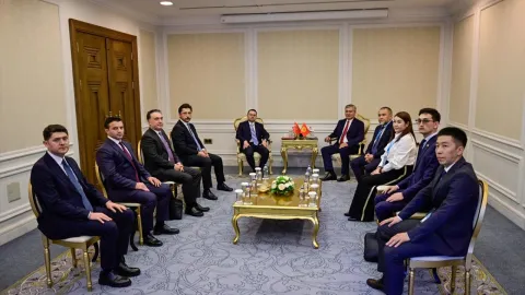 Adalet Bakanı Gürlek, Azerbaycan, Kırgızistan ve Özbekistanlı mevkidaşlarıyla görüştü