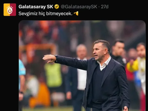 İsmail Kartal'ın ayrılığı sonrası Galatasaray'dan flaş paylaşım - fotoğraf 2