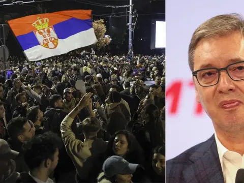 Sırbistan'da seçimi "Öğrenci Listesi" kazandı. Vucic yenilgiyi kabul etti - fotoğraf 1