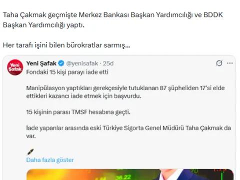 Fon skandalında mal varlığına tedbir konulan Taha Çakmak parayı iade etti iddiası! - fotoğraf 3