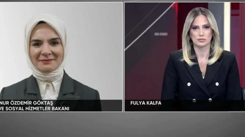 Aile Bakanı Göktaş CNN TÜRK'te: Fon iddiaları baştan sona yalandır