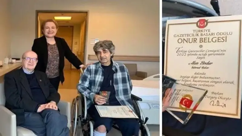 Akın Bodur’a Yerel Gazetecilik Ödülü