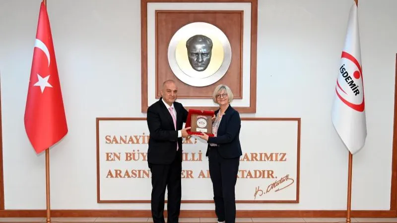 ALMANYA BÜYÜKELÇİSİ SORG'DAN İSDEMİR'E ZİYARET