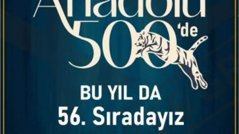 ALTIN ATEŞ KİMYA ŞİRKETİ, “ANADOLU 500”DE 