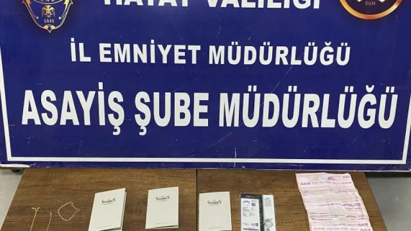Altın Hırsızı Otelde Yakalandı